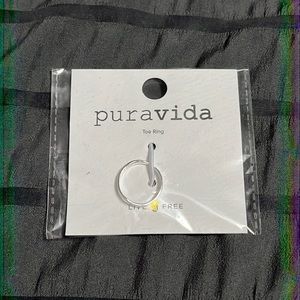 Sterling silver toe ring